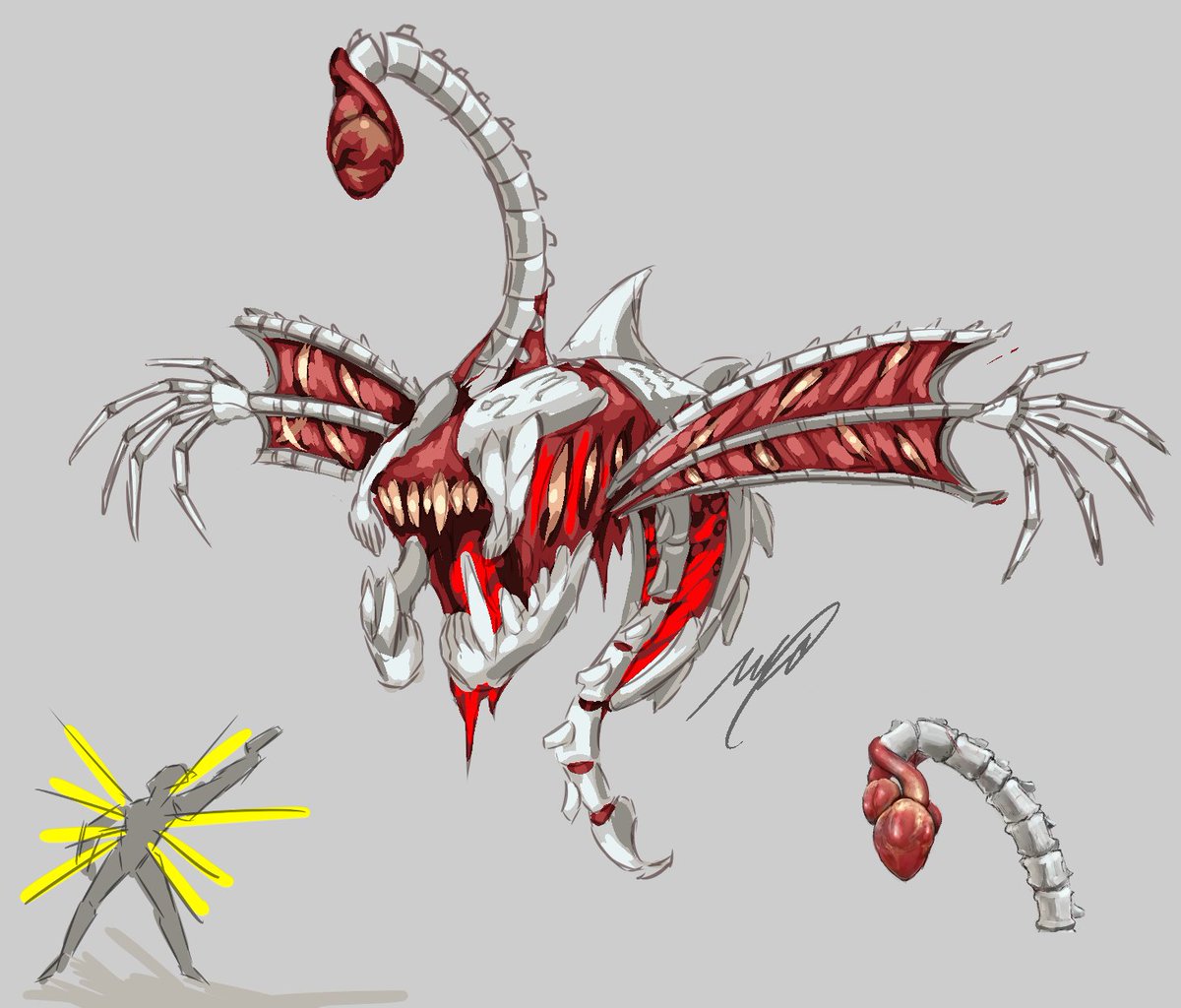 geryon, supreme demon (referenced art by @/francishsie)
#ultrakill