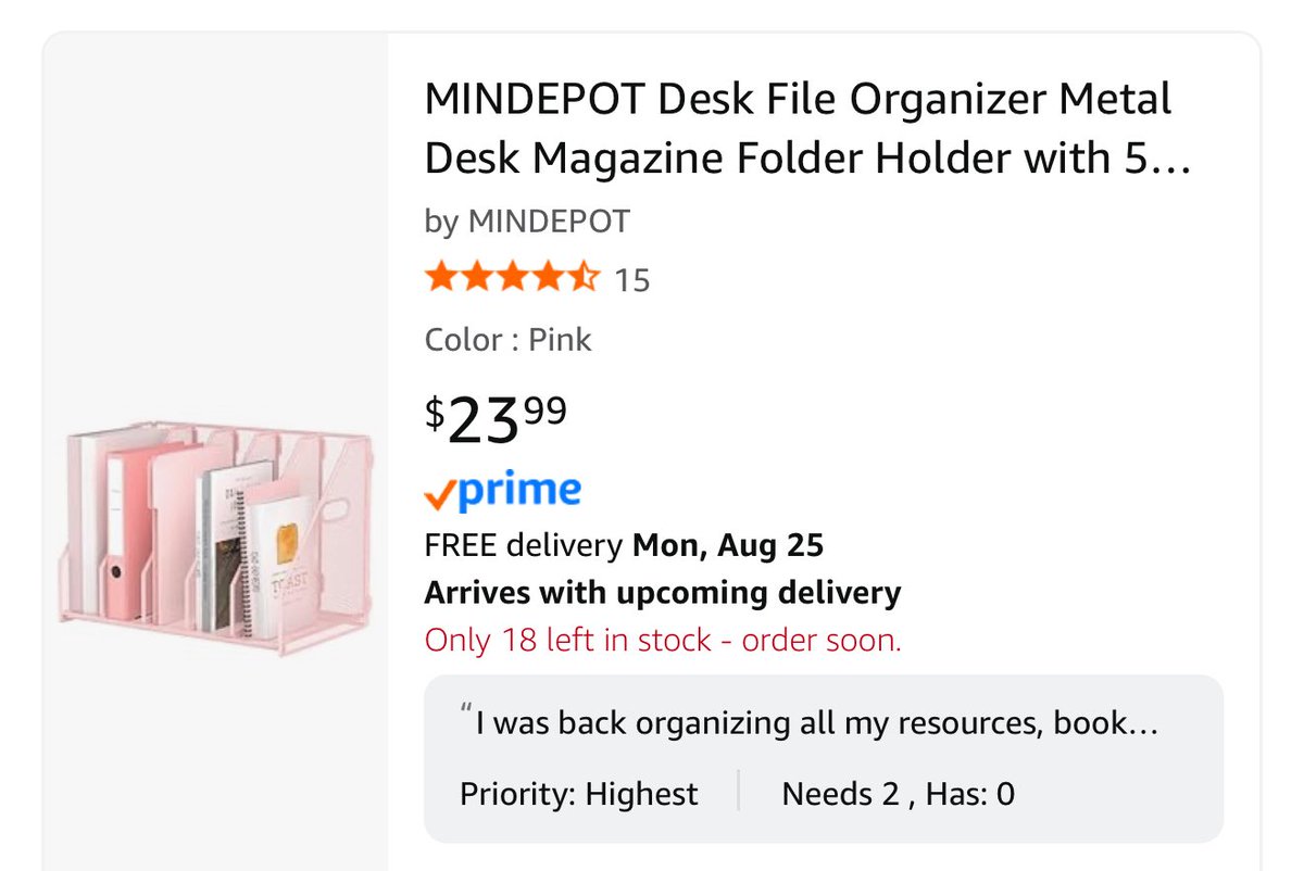 <a href="/DummScience/">DummScience</a> Thank you!

I was back organizing all my resources, books, etc. I have a table for some “storage” yay, so for some semblance of organizing my workbooks, I’m really hoping for these.
#clearthelist #Teachersof𝕏 #BackToSchool 
amzn.to/3eyuTWs