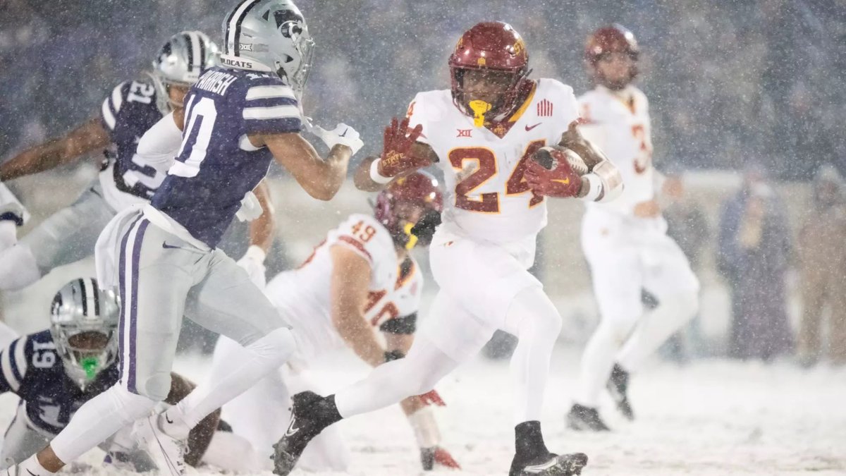 I honestly think playing this game was a disservice to both Iowa St and Kansas St. Hard to play such an important game week zero overseas. 

I don’t love playing a conference game week zero either. Do an OOC rivalry or something.