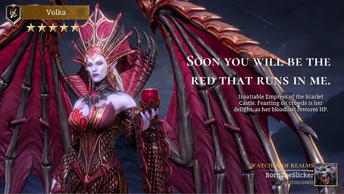 Mark Lawson (@born2beslicker) on Twitter photo This isn’t some gacha pull. In <a href="/WatcherOfRealms/">Watcher of Realms</a> you get this character for completing 18 tiers of missions that effectively take you from start to end game
This is a testament to the grind and coming out the other side 🫡 This isn’t some gacha pull. In <a href="/WatcherOfRealms/">Watcher of Realms</a> you get this character for completing 18 tiers of missions that effectively take you from start to end game
This is a testament to the grind and coming out the other side 🫡