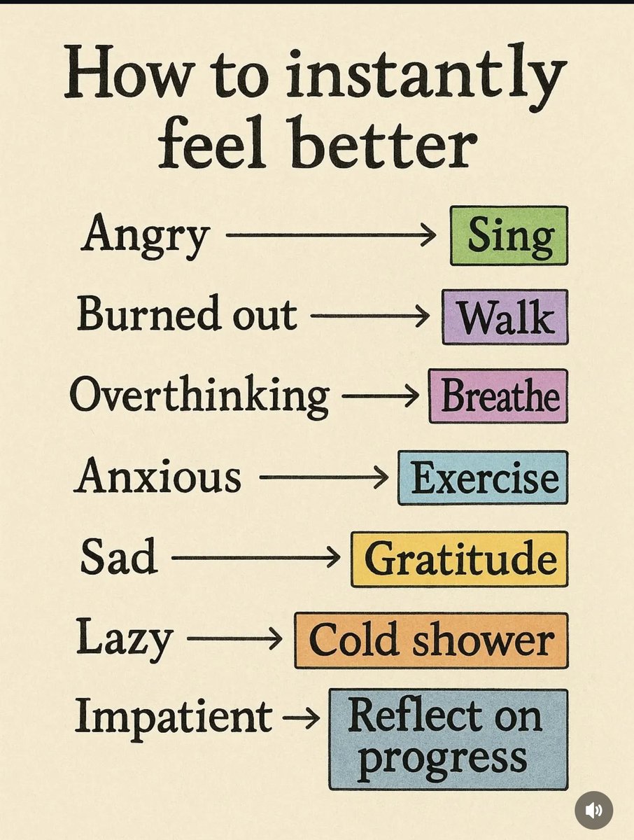 How to instantly feel better