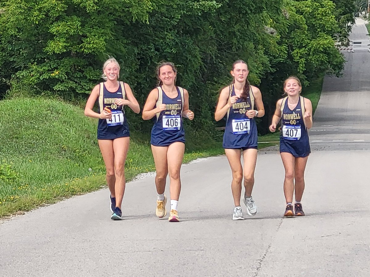 NHSCC1's tweet photo. Our Lady Knights had a successful race this morning at HU. All the ladies achieved a season best and 3 had lifetime personal bests. Well done! Rest well. https://t.co/5RlLimeyn7