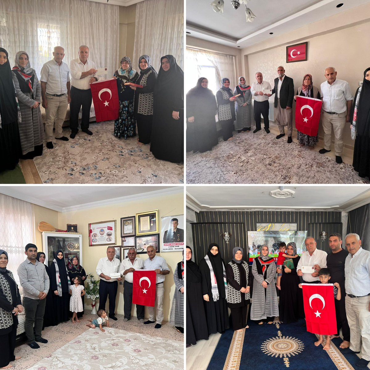 AK Parti Haliliye İlçe Başkanlığı olarak tüm kademelerimiz ile birlikte;Vatan için canlarını feda eden;

🇹🇷Şehidimiz Mehmet Bilgiç
🇹🇷Şehidimiz Sedat Sağır
🇹🇷Şehidimiz Ali Kılıç
🇹🇷Şehidimiz Mehmet Sinan Kılıç
🇹🇷Şehidimiz Kemal Beyaztaş
🇹🇷Şehidimiz Ahmet Yıldırım
🇹🇷Şehidimiz Mehmet