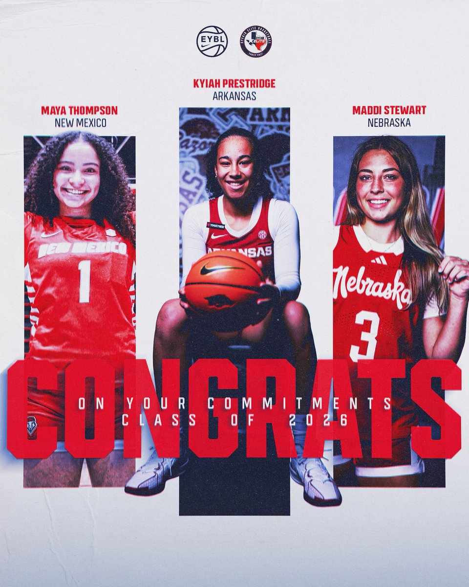 Congratulations to our girls! ❤️💙
