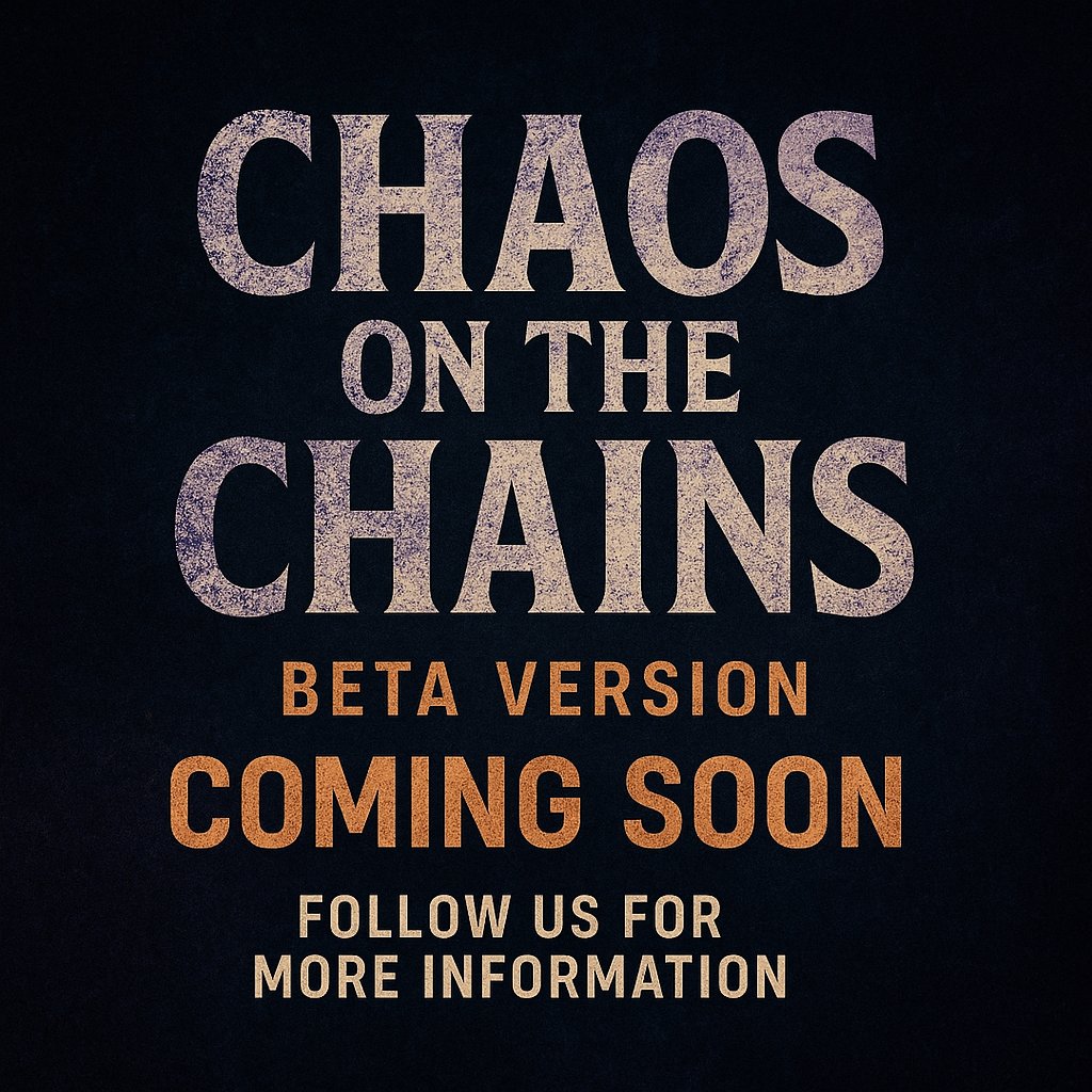 🕵 TOP SECRET
Portal opens tonight in New York.
Destination: Earth without a sun.
Warning: You won’t come back the same.
#ChaosOnTheChains #MMORPG #AR #GamingCommunity #CryptoGaming