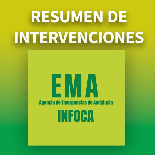 🗓 23/08/2025 | INTERVENCIONES: 6

🔸#IIFF: 2
GR: Cenes de La Vega [ACTIVO]
MA: Monda

🔸Conatos: 2
MA: Málaga
SE: Los Corrales

🔸No forestales: 2
HU: Almonte
JA: La Carolina

💬 Si no lleva estado, está extinguido. Seguimos por aquí para darte cualquier novedad

#BuenasNoches🌜