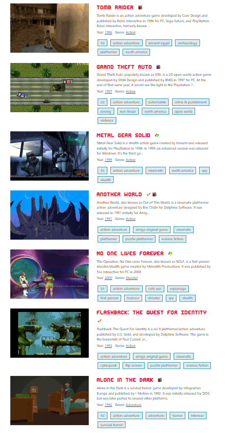 Esta página llamada Gamesnostalgia es lo más: está repleta de juegos de DOS con el emulador Dosbox ya configurado e integrado, es bajar y jugar, literalmente. Link en el próximo posteo