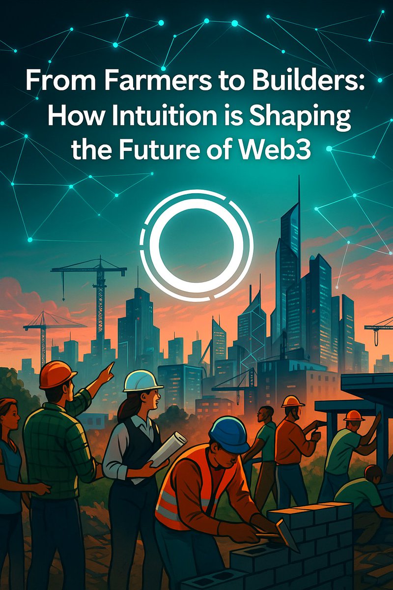 I used to be a farmer who went from chain to chain farming airdrops. But Intuition turned me into a believer and a contributor. Now they're turning a lot of us into builders and better content creators.

This type of project is rare. Yes, they're asking us to build and contribute