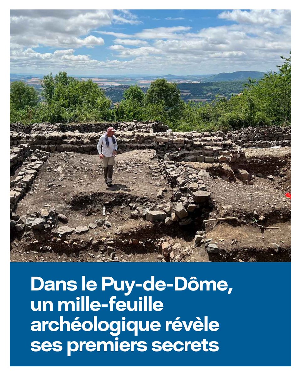 🪖 Sur les pentes de Gergovie, Jules César doit battre en retraite face au nouveau roi Vercingétorix. Le mythe gaulois est né. Nous sommes allés dans les pas des Gaulois dans le Puy-de-Dôme ➡️ trib.al/kWD2A3w
