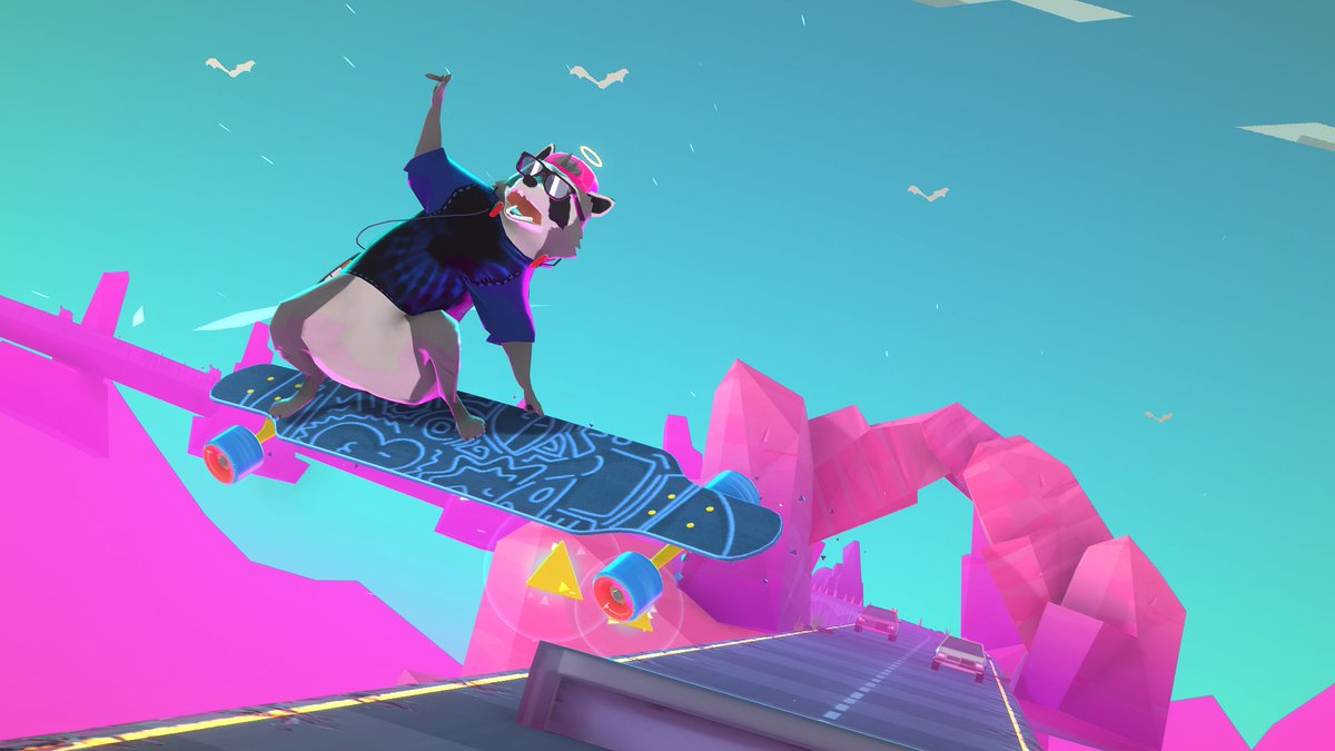 Be a zoomy raccoony in Tanuki Sunset, the chill longboarding game with a retro vibe!

🦝 Get into a flow state and become the first raccoon to complete Sunset Island’s legendary longboard trail!

👉 Grab it now in the #PlayStation Indies sale with a cool 50% discount!