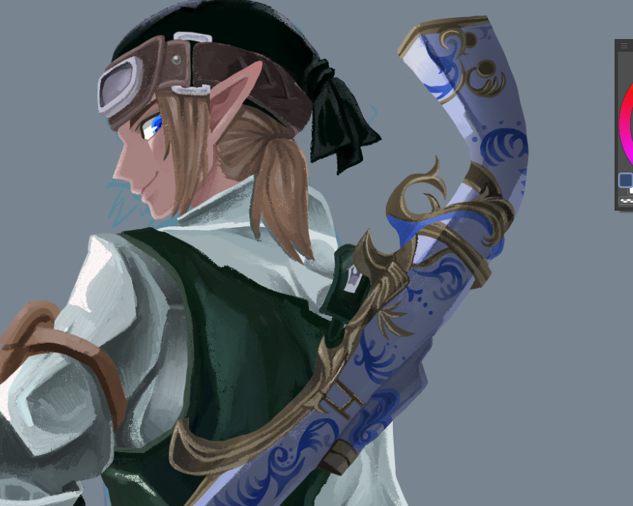 옜날에그린거잇어