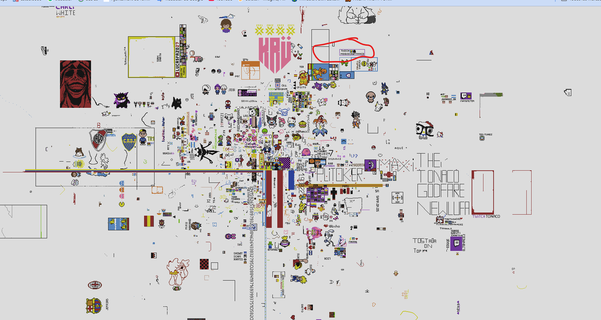 ¡GENTE! Pa que vean que si le hechas ganas a todo se puede,en media hora 4 personas hicimos mi cara,la de futulix y un cartelito que pone Twich Miguicraft1111CB

Quiero decier que esto no hubiera sido posible sin:
<a href="/ElGato887yt/">El Gato</a>  
<a href="/FutulixOfficial/">Futulix</a> 
Ferranix27 
Grax chicos <a href="/Zestian5/">Zestian</a>