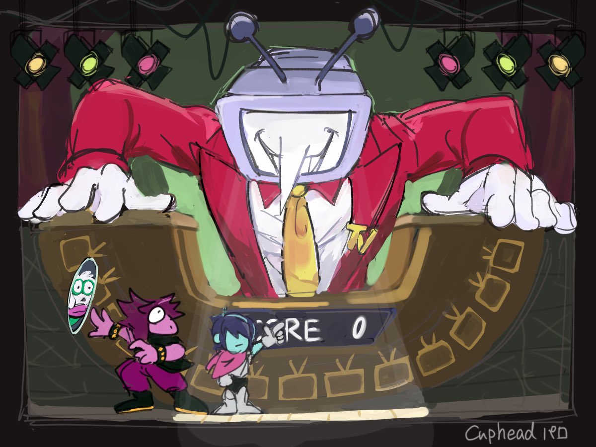 ◯ップヘッドのRTA見ながら描いてた…