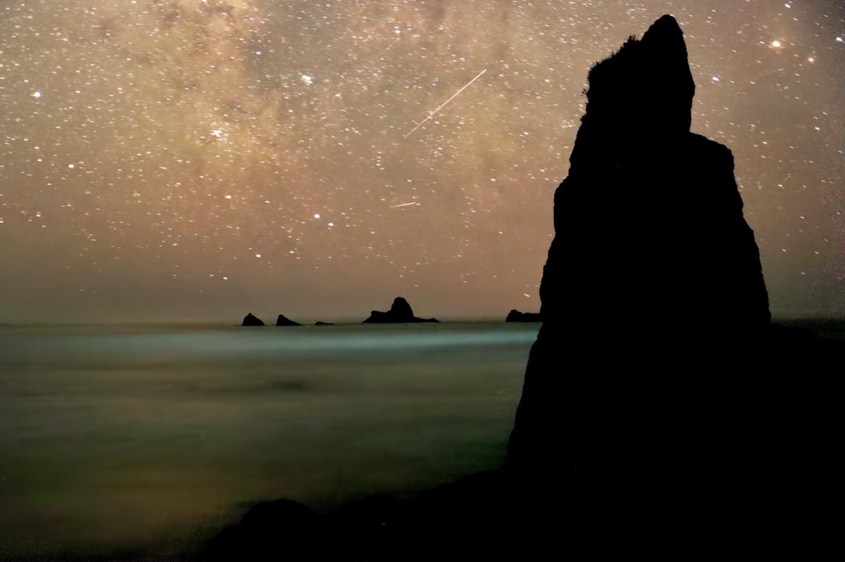 Mark Skaggs (@markskaggs10) on Twitter photo Last night, <a href="/StewarrMark/">mark stewart</a> and I decided to full send it to the Olympic coastline to try our luck at capturing bioluminescence.
While it wasn’t super bright, this was my first time ever seeing such a phenomenon and it was amazing to see! #wawx Last night, <a href="/StewarrMark/">mark stewart</a> and I decided to full send it to the Olympic coastline to try our luck at capturing bioluminescence.
While it wasn’t super bright, this was my first time ever seeing such a phenomenon and it was amazing to see! #wawx