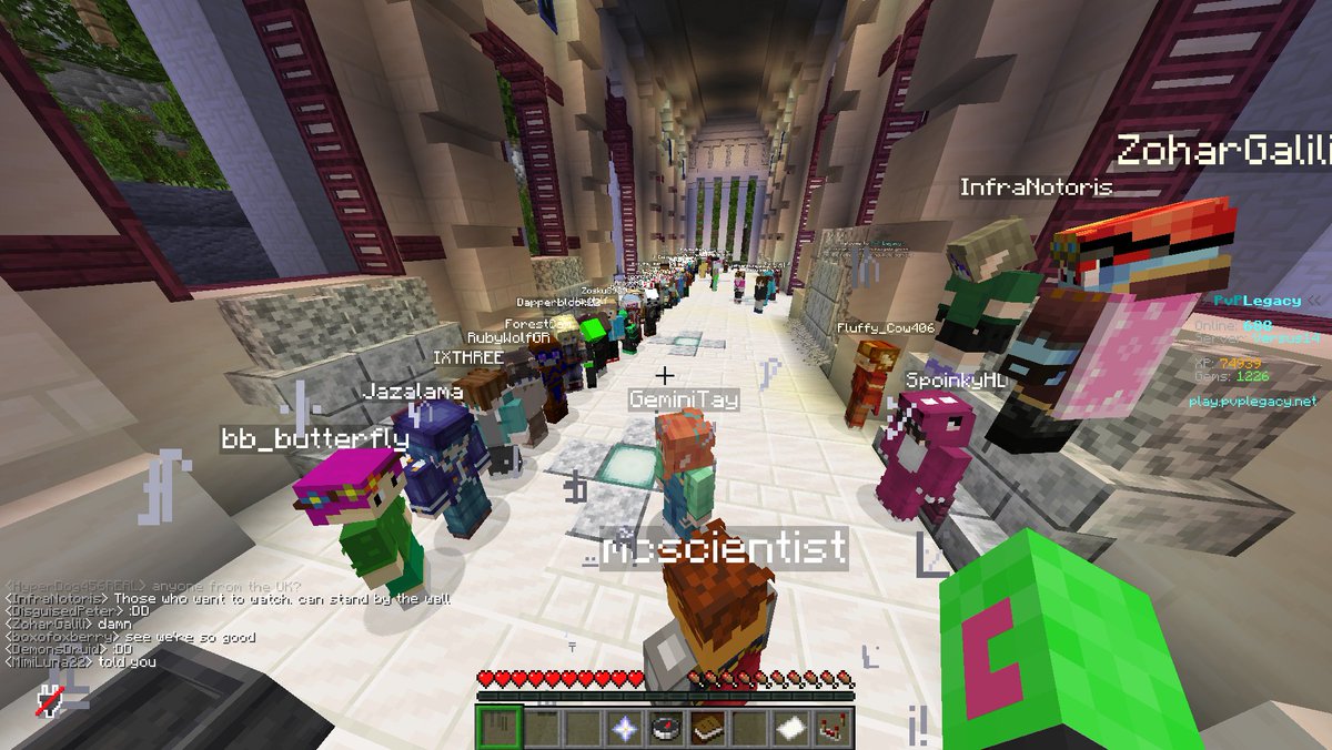 geminitay viewers lining up 1 by 1 and waiting their turn to duel her 😭