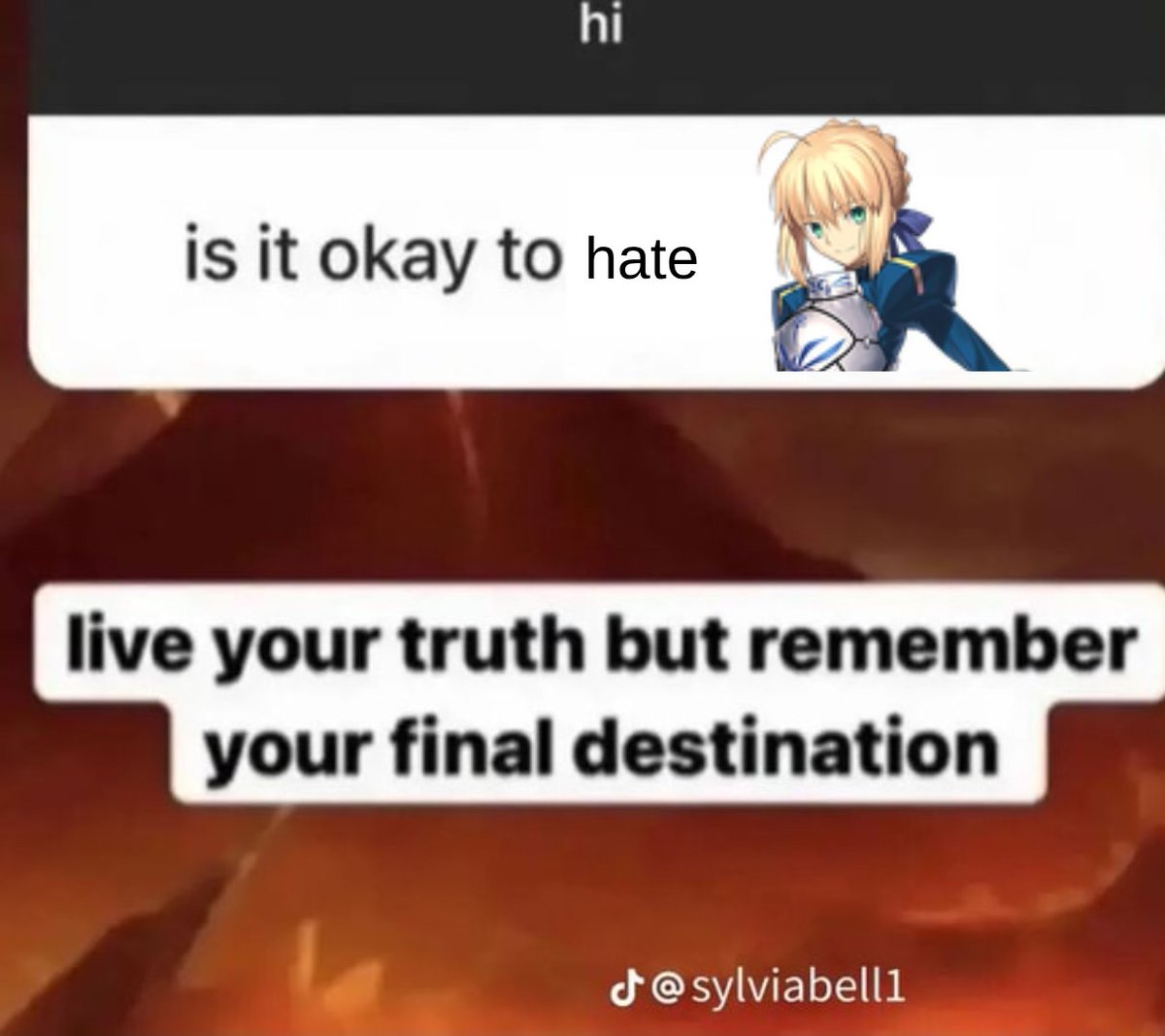 ShiroMatsunoki's tweet image. hi Fate fans. if you ever see slander of your favorite girl, here's some ammo to use