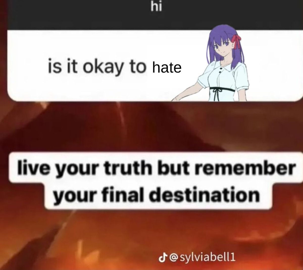 ShiroMatsunoki's tweet image. hi Fate fans. if you ever see slander of your favorite girl, here's some ammo to use