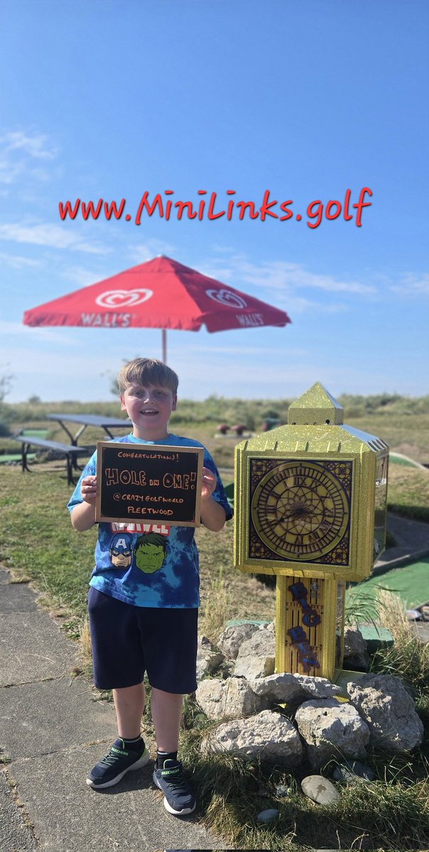 CrazyGolf.world @ MiniLinks® FLEETWOOD tweet media