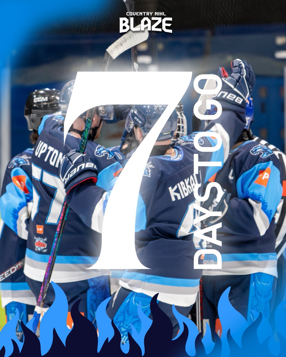 JUST SEVEN DAYS TO GO 🔥