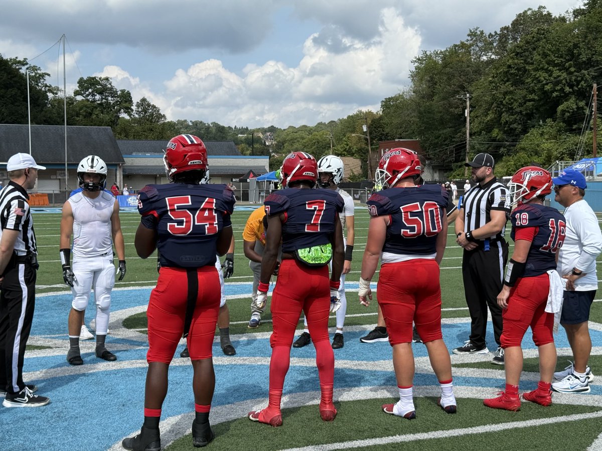 McKTigersFB's tweet image. We get the rock to start. 26 minutes until KO