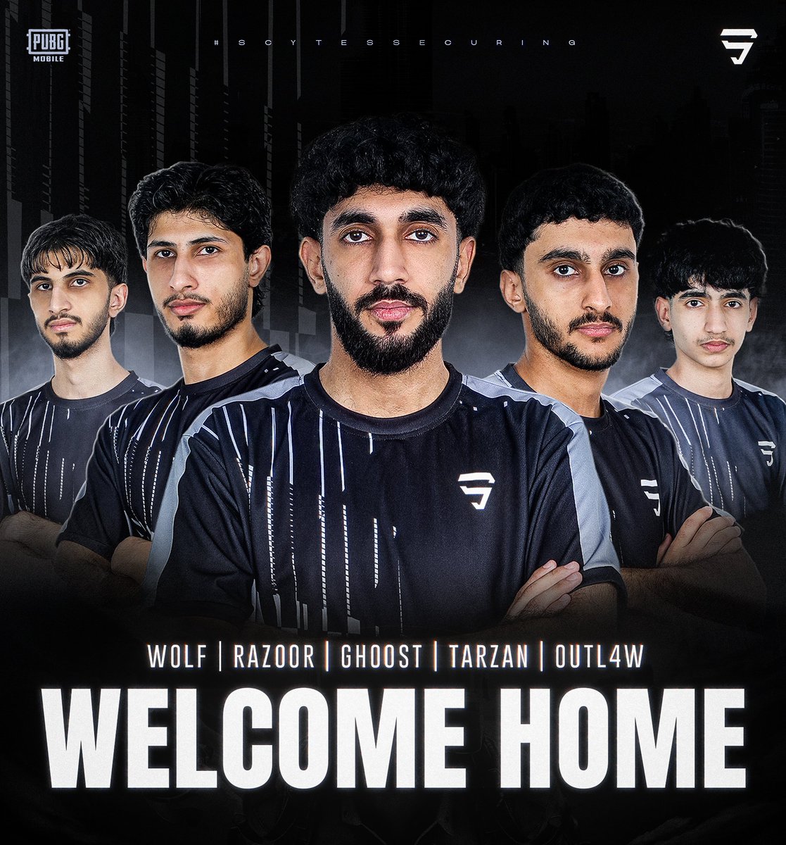 A comeback isn’t just about returning it’s about coming back stronger. SCYTES is officially back, with our sights set on what’s ahead. Please Welcome our New PUBG Mobile Roster.