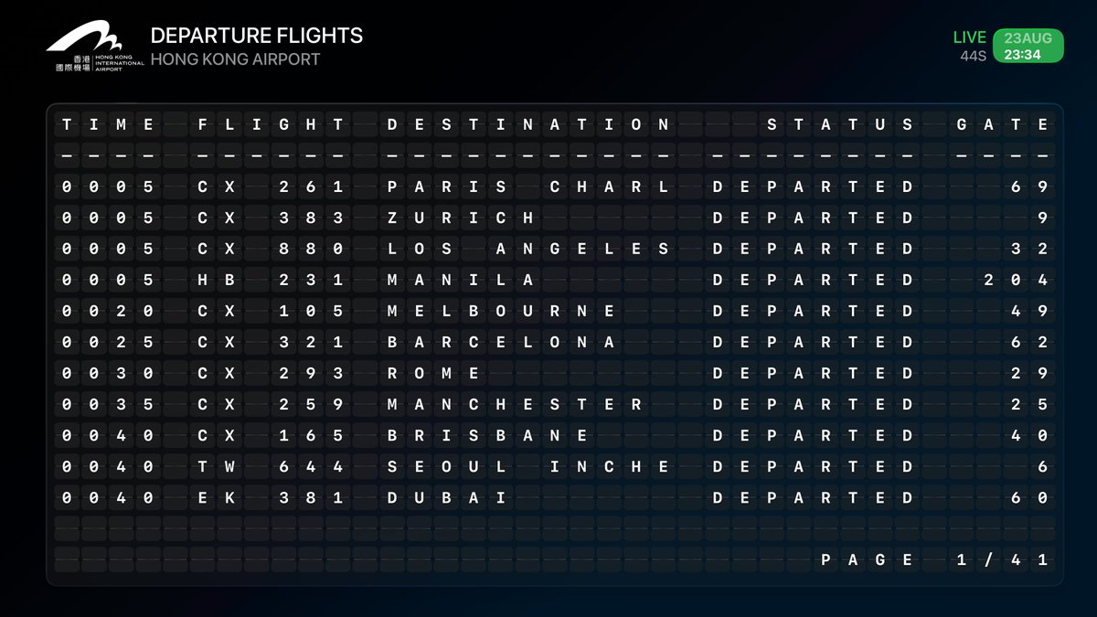 1998design's tweet image. Your home TV in Airport Lounge Mode ✈
Now supports Flights Schedule #tvOS #development