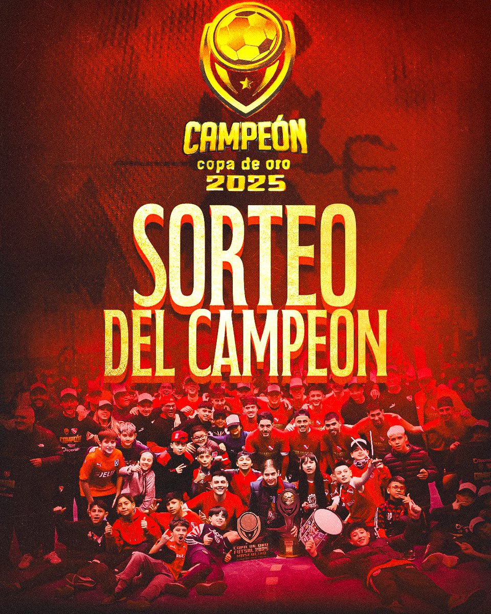 C. A. Independiente Futsal (@futsalcai) on Twitter photo SORTEAMOS LA CAMISETA DEL CAMPEÓN 👹
Para participar tenés que:
1. Seguir a <a href="/futsalcai/">C. A. Independiente Futsal</a> y <a href="/futsalcaifem/">C. A. Independiente Futsal Fem</a>
2. Comentar etiquetando a 2 personas
3. Darle like y RT a la publicación
El viernes anunciamos ganador/a ¡Éxitos!
#TodoRojo 🔴 SORTEAMOS LA CAMISETA DEL CAMPEÓN 👹
Para participar tenés que:
1. Seguir a <a href="/futsalcai/">C. A. Independiente Futsal</a> y <a href="/futsalcaifem/">C. A. Independiente Futsal Fem</a>
2. Comentar etiquetando a 2 personas
3. Darle like y RT a la publicación
El viernes anunciamos ganador/a ¡Éxitos!
#TodoRojo 🔴