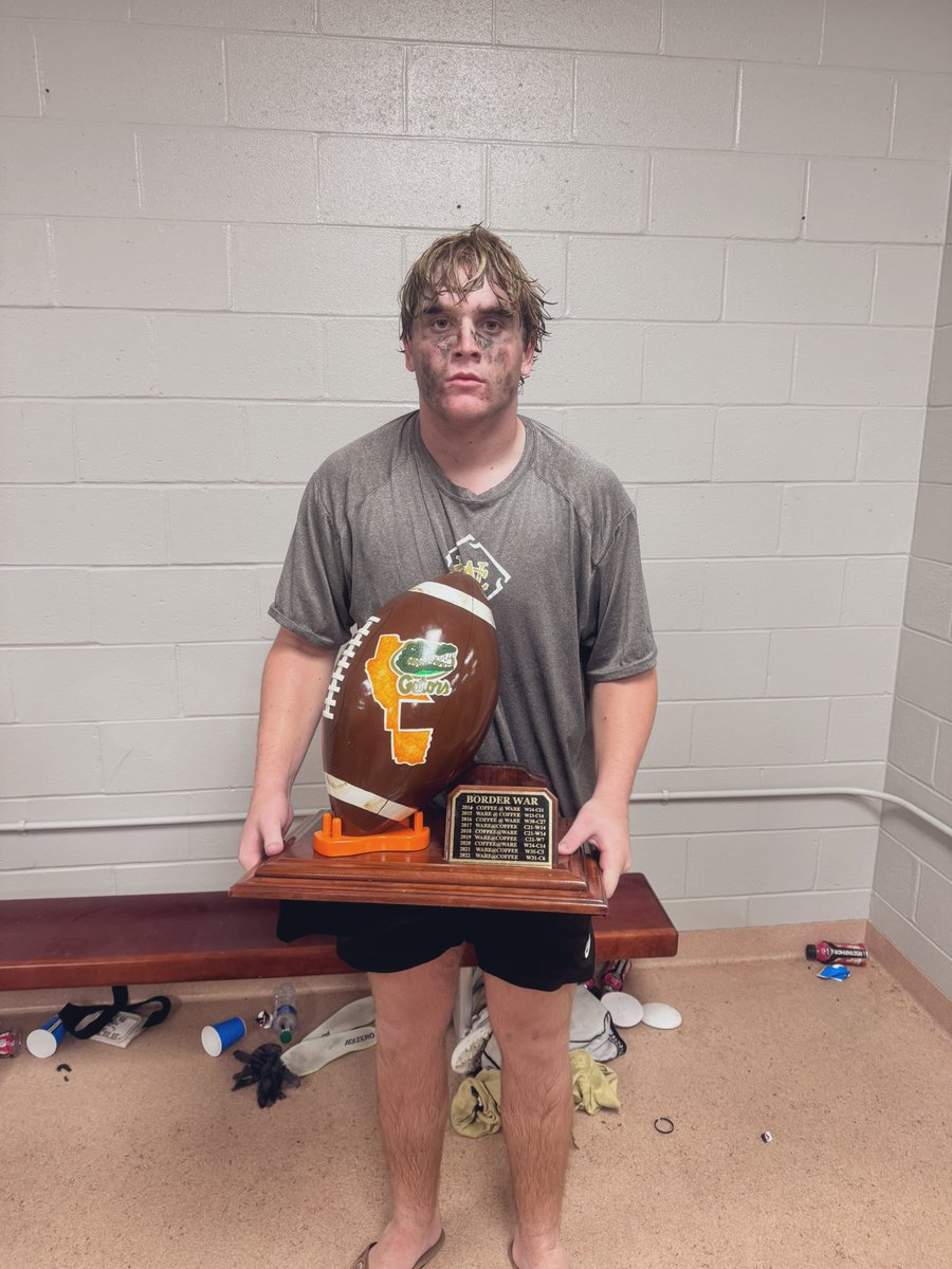 Landon Smallwood (@_landon51) on Twitter photo What a GREAT birthday present to bring back home the border war trophy with my guys! <a href="/WareFootball/">Ware County Football</a> <a href="/CoachJWicker/">Jason Wicker</a> <a href="/JTCooper79/">JTCooper</a> <a href="/CoachBSteverson/">Brett Steverson</a> <a href="/coachstrick20/">Jason Strickland</a> <a href="/WareCoGators/">Ware County Gator Nation</a> What a GREAT birthday present to bring back home the border war trophy with my guys! <a href="/WareFootball/">Ware County Football</a> <a href="/CoachJWicker/">Jason Wicker</a> <a href="/JTCooper79/">JTCooper</a> <a href="/CoachBSteverson/">Brett Steverson</a> <a href="/coachstrick20/">Jason Strickland</a> <a href="/WareCoGators/">Ware County Gator Nation</a>
