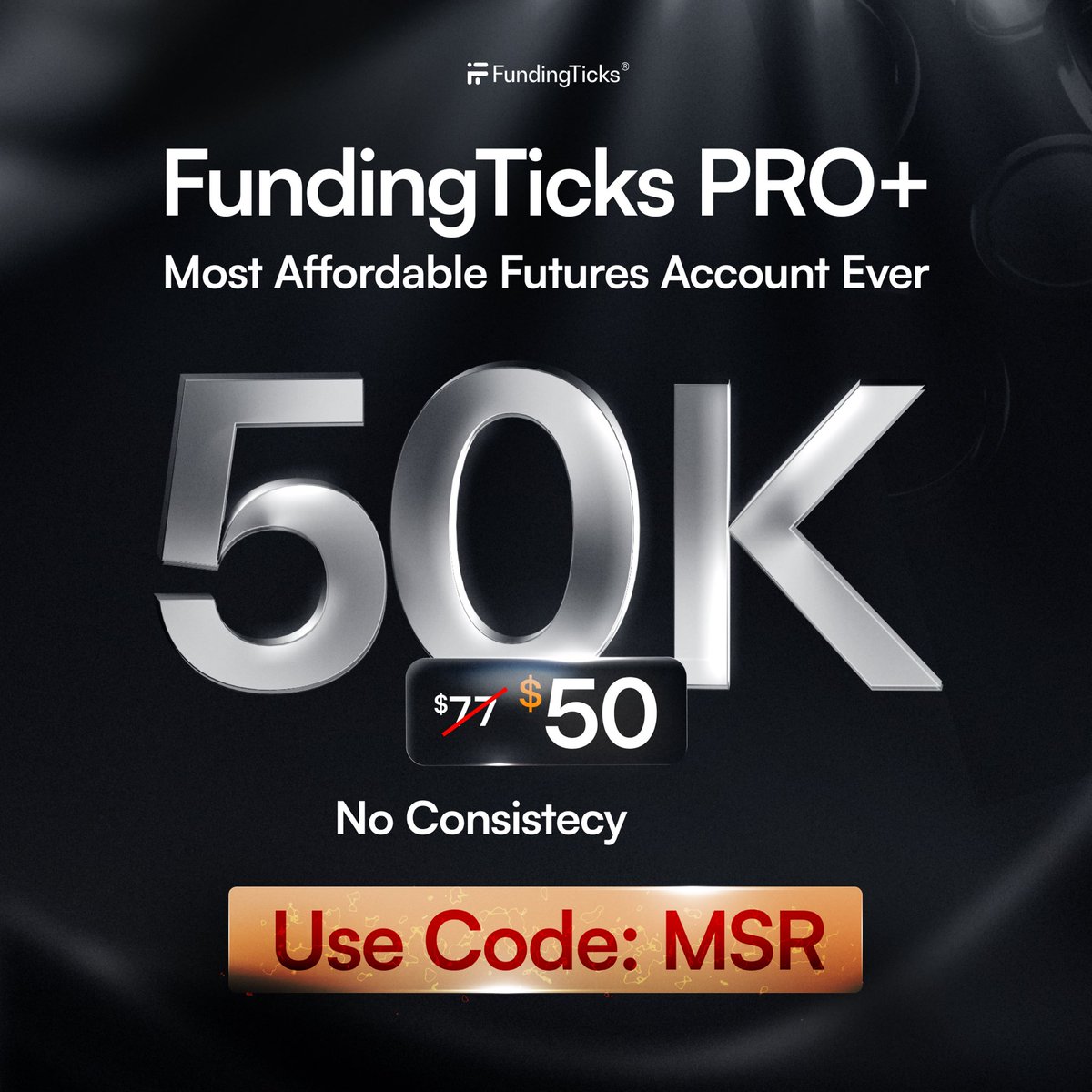 Rohit Kumar (@mstarrohit) on Twitter photo 💰 2 x $50,000 Futures Eval Giveaway 💰
How to Enter ⬇️
1️⃣ Use Code “MSR”
2️⃣ Follow <a href="/fundingticks/">FundingTicks</a> , <a href="/Khldfx/">Khaled</a> & <a href="/MSTARROHIT/">Rohit Kumar</a>
3️⃣ Like ❤️, Comment 💬 & Retweet 🔁
<a href="/fundingticks/">FundingTicks</a> will be running weekly/bi-weekly giveaways & only those using Code “MSR” qualify for these accounts 🚀 💰 2 x $50,000 Futures Eval Giveaway 💰
How to Enter ⬇️
1️⃣ Use Code “MSR”
2️⃣ Follow <a href="/fundingticks/">FundingTicks</a> , <a href="/Khldfx/">Khaled</a> & <a href="/MSTARROHIT/">Rohit Kumar</a>
3️⃣ Like ❤️, Comment 💬 & Retweet 🔁
<a href="/fundingticks/">FundingTicks</a> will be running weekly/bi-weekly giveaways & only those using Code “MSR” qualify for these accounts 🚀