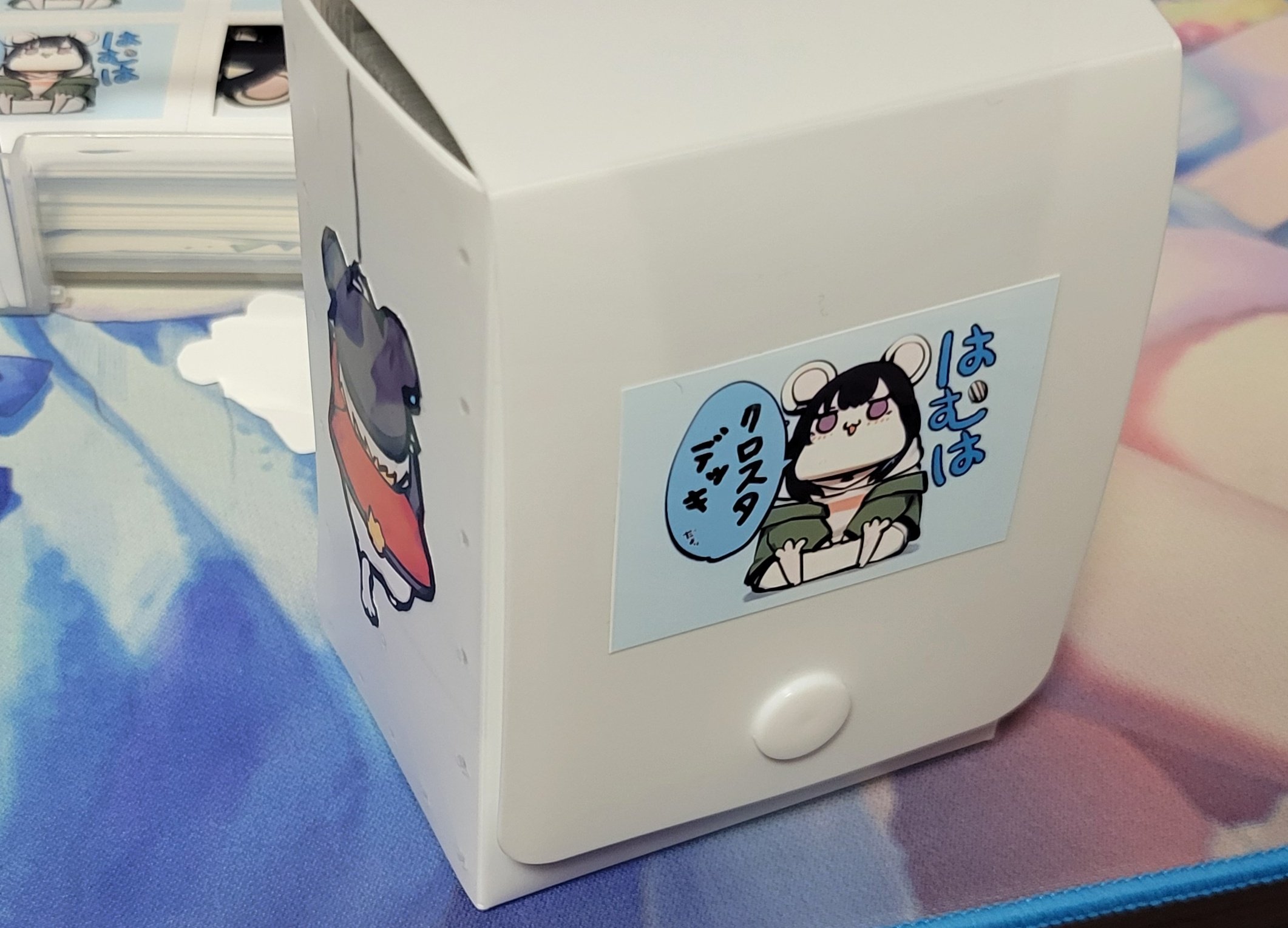 デッキケース　新品　未開封　紅蓮バージョン 東方Project PUレザーデッキケース【結論デッキに達した霊夢