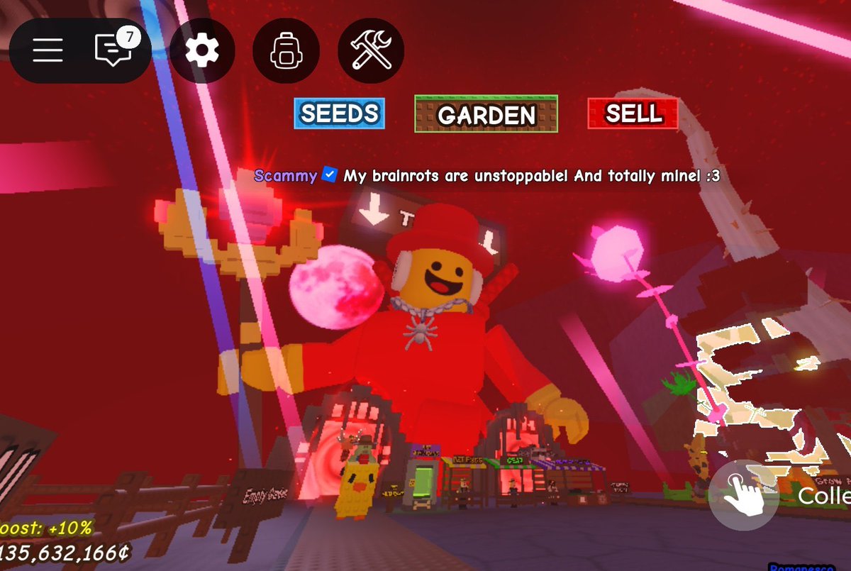 “Sammy”:
Por la pelea de Sammy de Brainrot y Jandel de Grow a Garden en Roblox.
