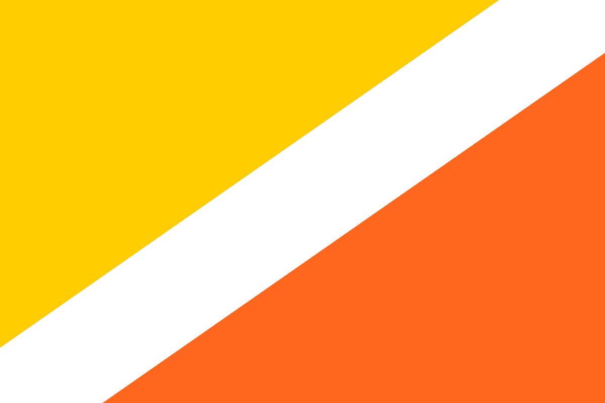 EthanOMcBride's tweet photo. The other day I heard about the country of Bhutan (it's ok if you've never heard of it) and because i'm a bit of a flag nerd, I looked up what it's like and yikes! It does NOT follow the rules of vexillology (the study of flags 😉)  

Tweaked it a bit and it looks much better! https://t.co/aa9I38nAHX