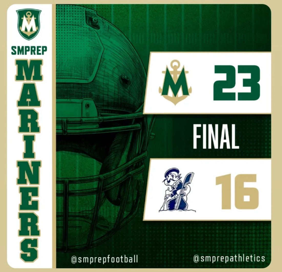 Off to a great start on the road. 
<a href="/CoachTBarnes/">CoachTBarnes</a> 
#gomariners
#allhailgreenandgold