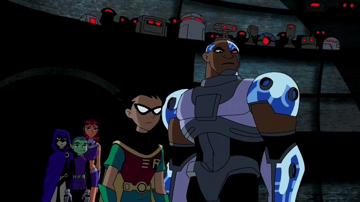 The Teen Titans episode "Sum of His Parts" debuted on this day (on Aug. 23)in 2003. Cyborg nabs the spotlight here in this solid episode which follows the hero as he searches to replace his dying power cells, which drops him into the arms of Mr. Fixit! #TeenTitans #TeenTitansGo