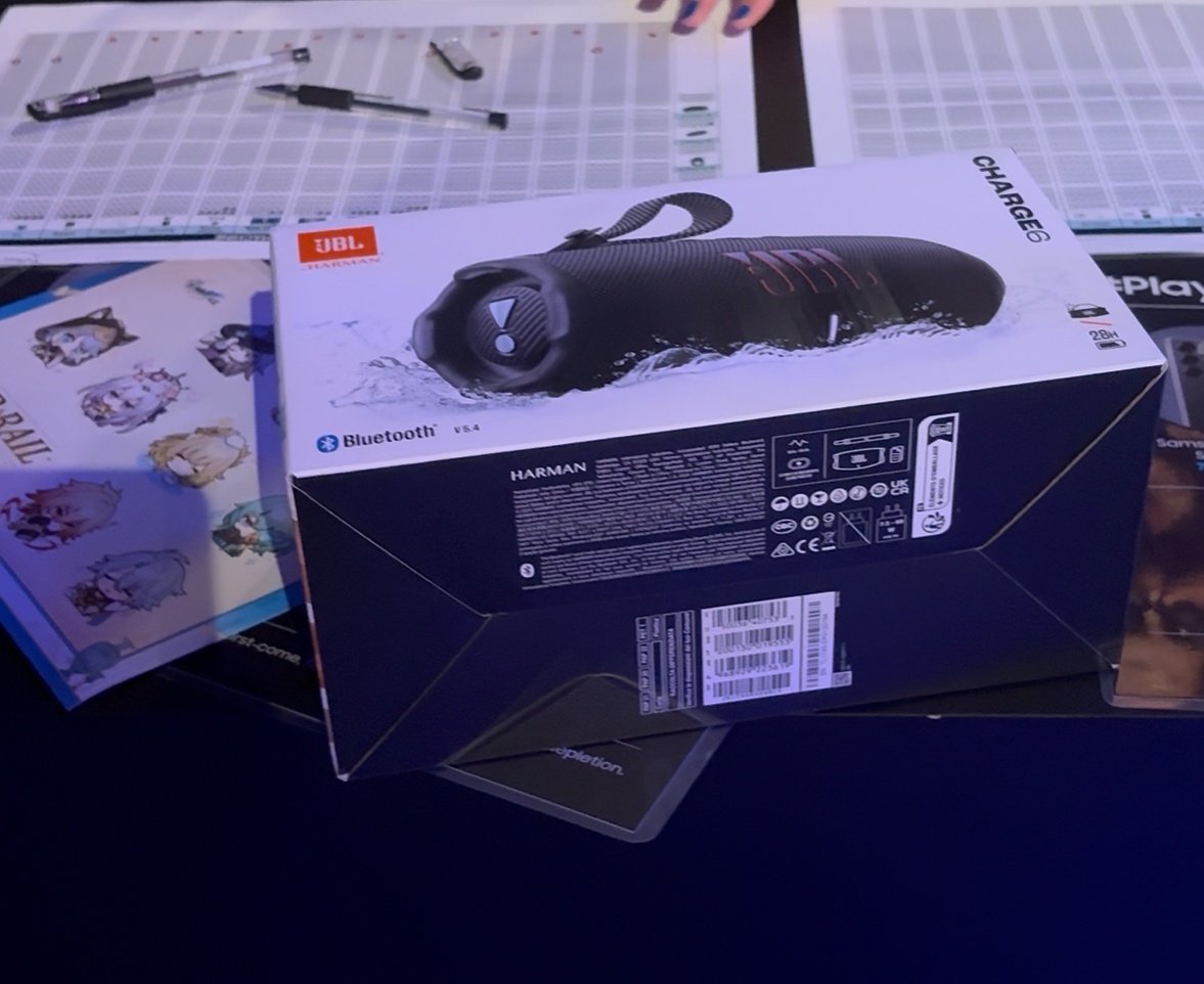 HvK Reddysh (@imreddysh) on Twitter photo Here at the World of #PlayGalaxy at Gamescom u can collect coins for trying out cool games on different Samsung devices or by completing other fun quests. 5 coins = one spin for a reward 🎁
I just got JBL Charge 6 😳 How many sprins do you think that took? 🤭 <a href="/SamsungMobile/">Samsung Mobile</a> Here at the World of #PlayGalaxy at Gamescom u can collect coins for trying out cool games on different Samsung devices or by completing other fun quests. 5 coins = one spin for a reward 🎁
I just got JBL Charge 6 😳 How many sprins do you think that took? 🤭 <a href="/SamsungMobile/">Samsung Mobile</a>