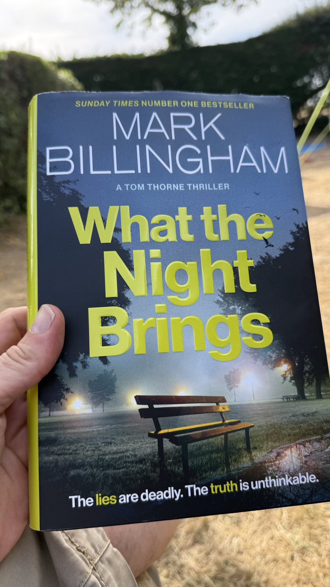 MarkMusicWarb's tweet photo. To @MarkBillingham - huge thanks for this rollercoaster, to add to the 20+ of yours I’ve read and relished. Can’t wait for whomever’s adventure you bring us next. https://t.co/Ct0UWUF7pV