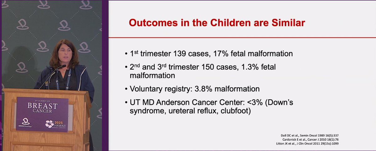 drdsaydan's tweet photo. 👶🤰 Breast cancer during pregnancy isn’t a reason to delay treatment.
❌ 1st trimester chemo = risky (anomalies)
✅ 2nd–3rd trimester chemo = safe
✅ Surgery works too, no extra baby risk
👉 With standard care, mom &amp; baby outcomes are basically the same.#BreastCancer #Pregnancy https://t.co/jrSDKSKNHW