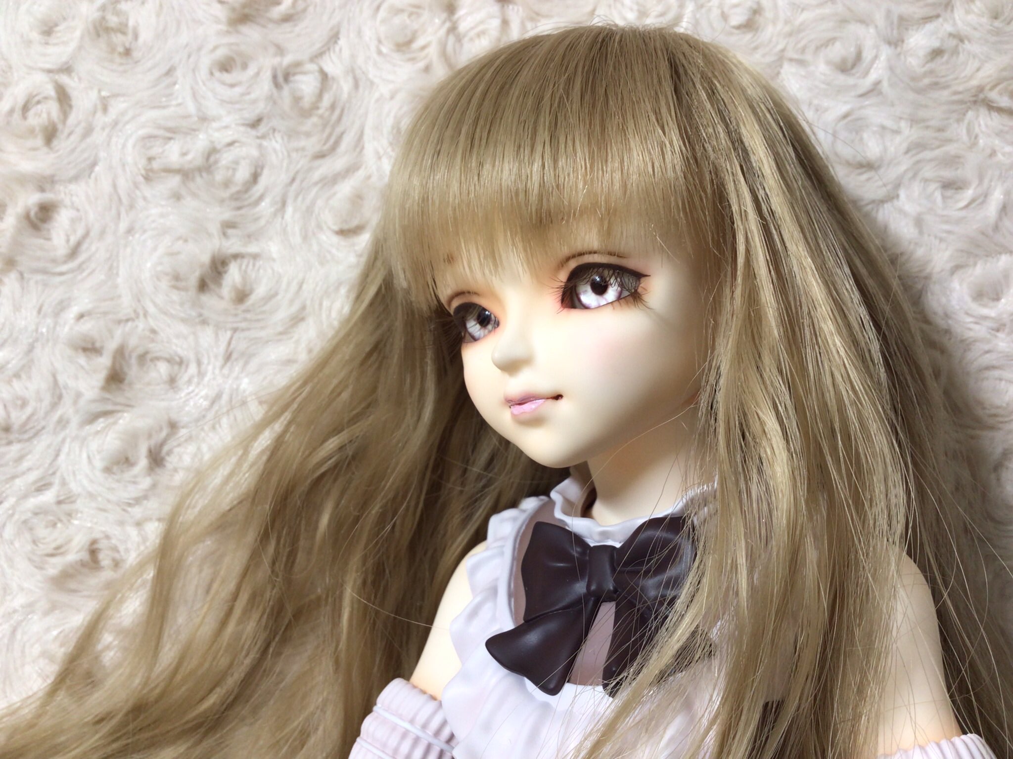 A. Kato パステル画 人形の肖像 PLASTIC MODEL: 