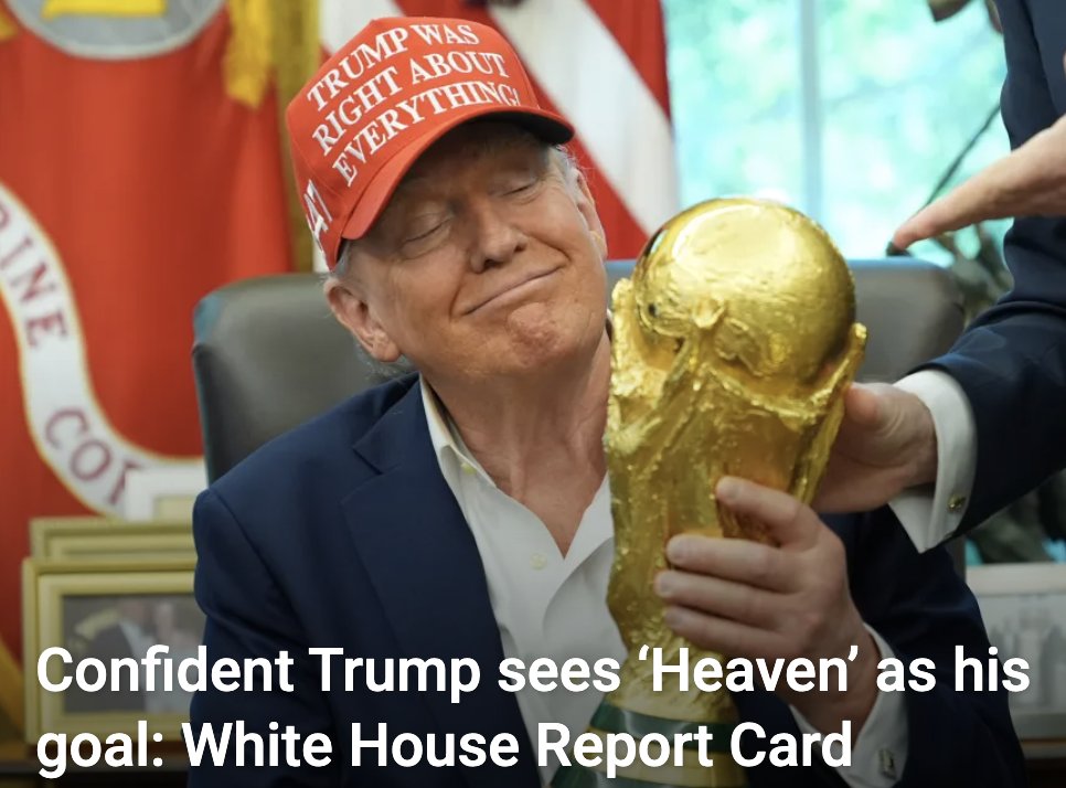 Paul Bedard (@secretsbedard) on Twitter photo Confident Trump sees ‘Heaven’ as his goal: White House Report Card
Conservative grader <a href="/jedbabbin/">Jed Babbin</a> B+
Democratic pollster John <a href="/zogbystrategies/">JohnZogbyStrategies</a> D- 'I guess good weeks boil down to less bad news'
washingtonexaminer.com/news/washingto… via <a href="/dcexaminer/">Washington Examiner</a> Confident Trump sees ‘Heaven’ as his goal: White House Report Card
Conservative grader <a href="/jedbabbin/">Jed Babbin</a> B+
Democratic pollster John <a href="/zogbystrategies/">JohnZogbyStrategies</a> D- 'I guess good weeks boil down to less bad news'
washingtonexaminer.com/news/washingto… via <a href="/dcexaminer/">Washington Examiner</a>