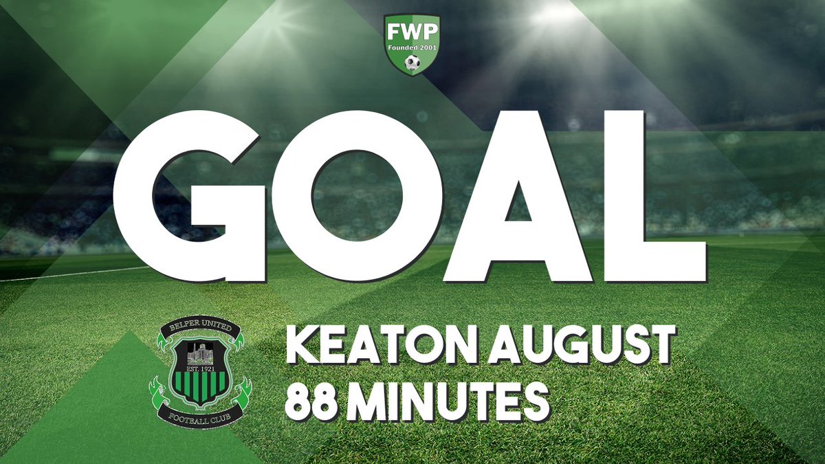 GOAL: BELPER UNITED 3-0 Saffron Dynamo - Keaton August (88')