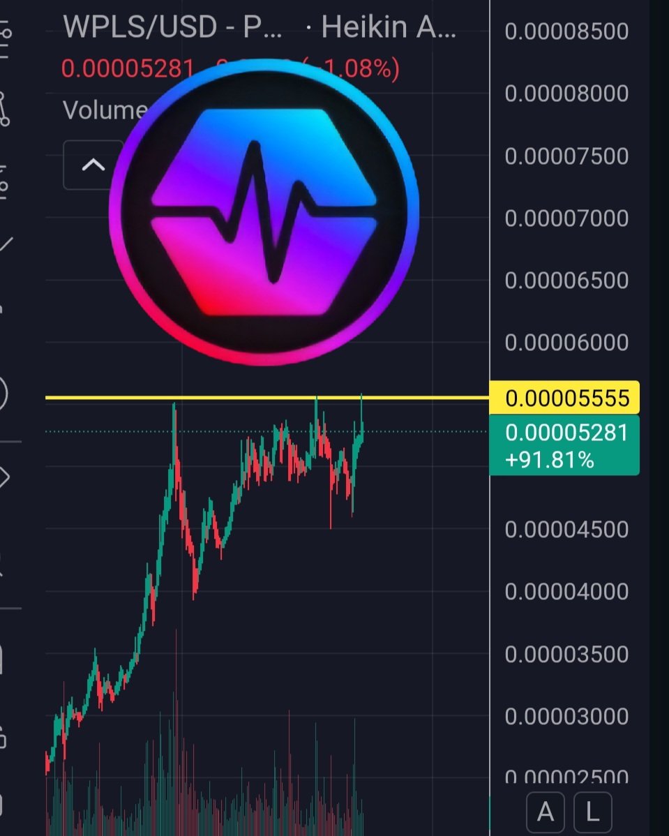 Pulsechain knocking on 5555 again