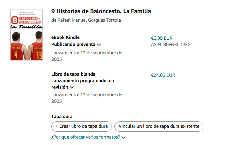 13 de septiembre. LA FAMILIA. Si este post llega a 25 RT hacemos sorteo de un ejemplar