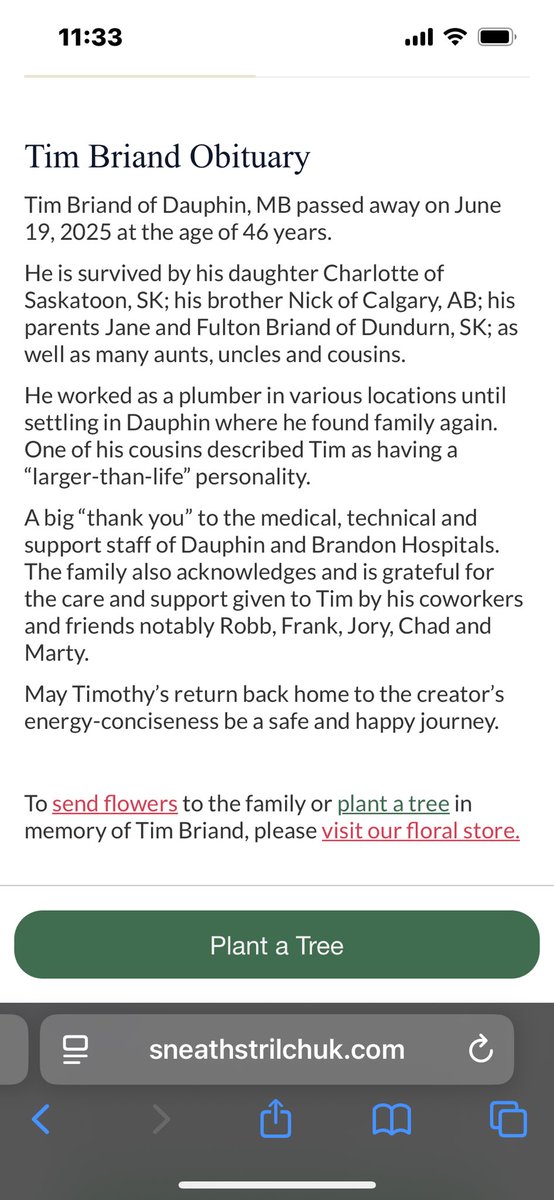 We love and miss you brother Wolfman . We know you wouldn’t want us sad too much , we won’t ever forget you . RIP 💚