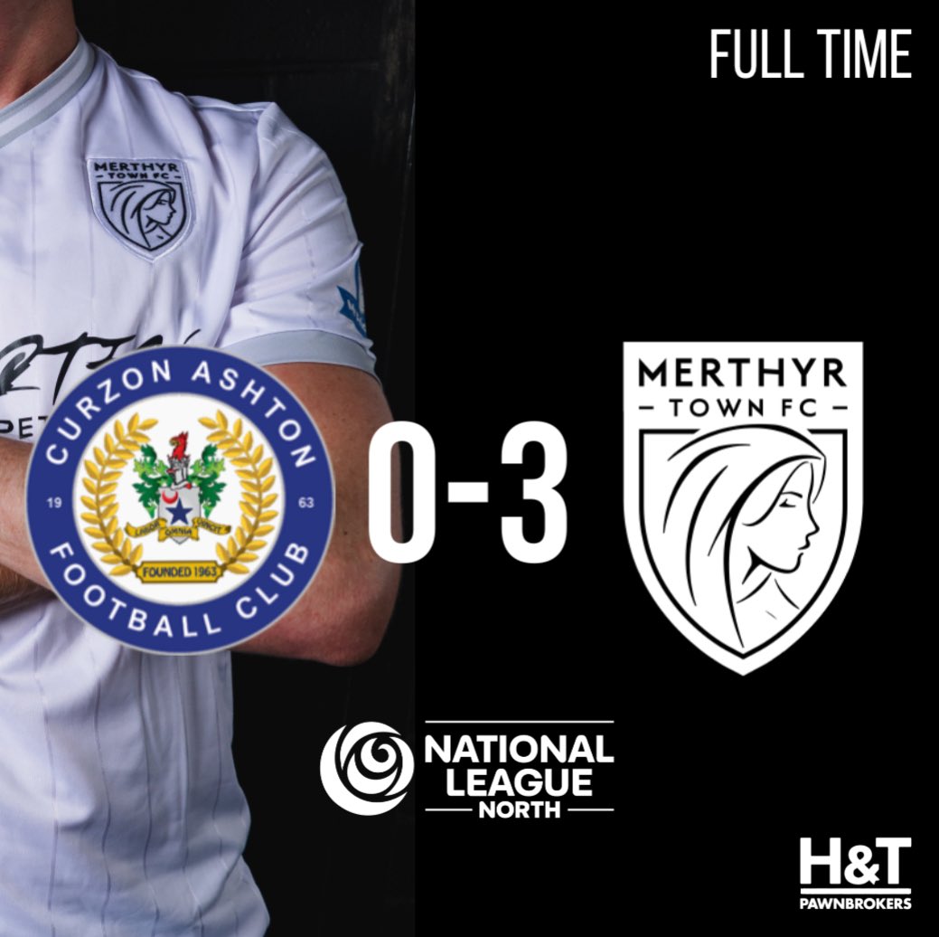 MerthyrTownFC's tweet photo. 🤩 It’s magnificent from the Martyrs with another three goals on the road on a comfortable afternoon in Greater Manchester.

👊🏼 See you at Penydarren Park on Monday Martyrs! 

#OurTownOurClub https://t.co/1ugiJWEt89