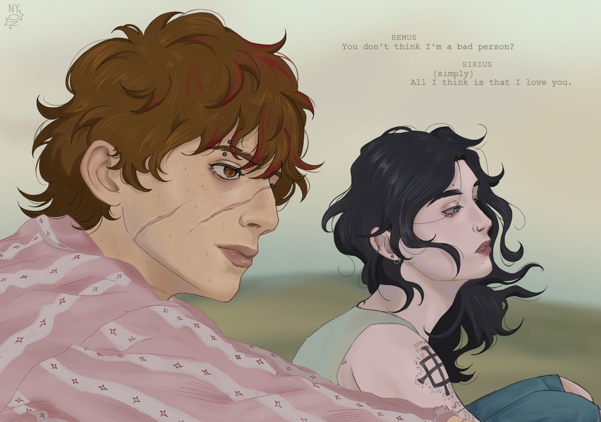 just love me and eat.
[ #wolfstar ]