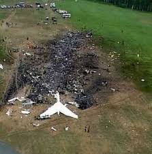 This was flight 93. It happened on 9/11. It never reached it's target. We always remember those lost in the world trade centers. Let's not forget these folks. And btw? Muslims did this.