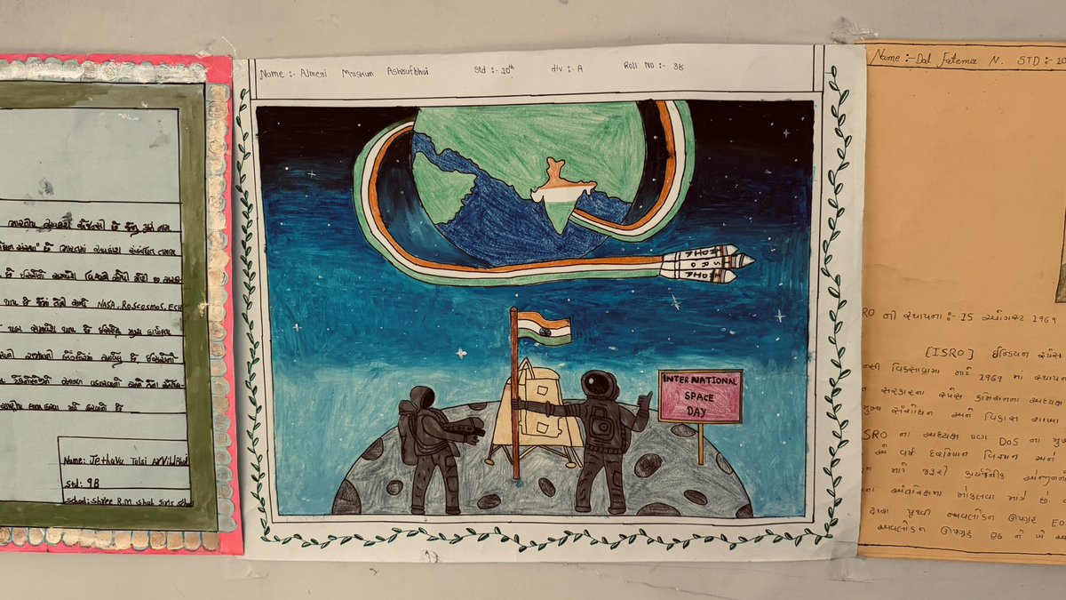 Harshad Joshi 🇮🇳 (@iharshadjoshi) on Twitter photo Celebrating #SpaceDay2025, <a href="/krcscbhavnagar/">Kalyan Regional Community Science Centre-Bhavnagar</a> organised a Poster Presentation on the Indian Space Program at R.M. Shah Girls School, Gariyadhar. A proud milestone—189 girl students presented their posters, creating history in Bhavnagar with their enthusiasm for science & space. Celebrating #SpaceDay2025, <a href="/krcscbhavnagar/">Kalyan Regional Community Science Centre-Bhavnagar</a> organised a Poster Presentation on the Indian Space Program at R.M. Shah Girls School, Gariyadhar. A proud milestone—189 girl students presented their posters, creating history in Bhavnagar with their enthusiasm for science & space.