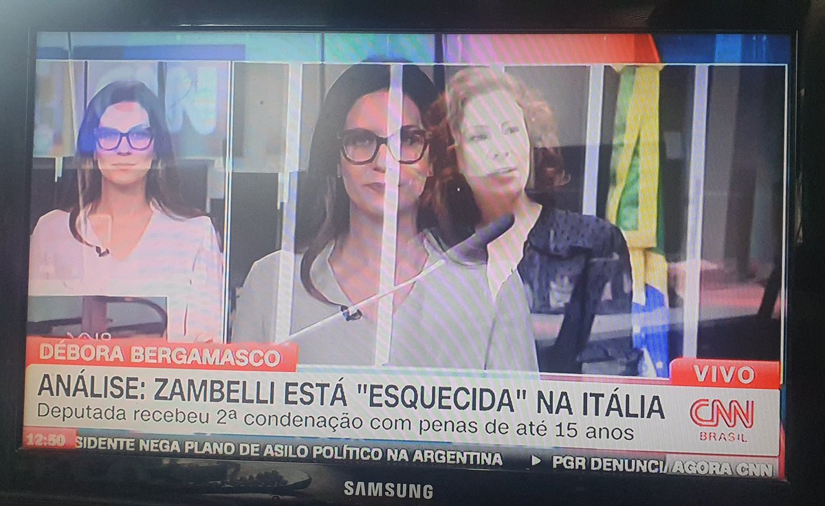 A <a href="/CNNBrasil/">CNN Brasil</a> dando peninha da #zambelli