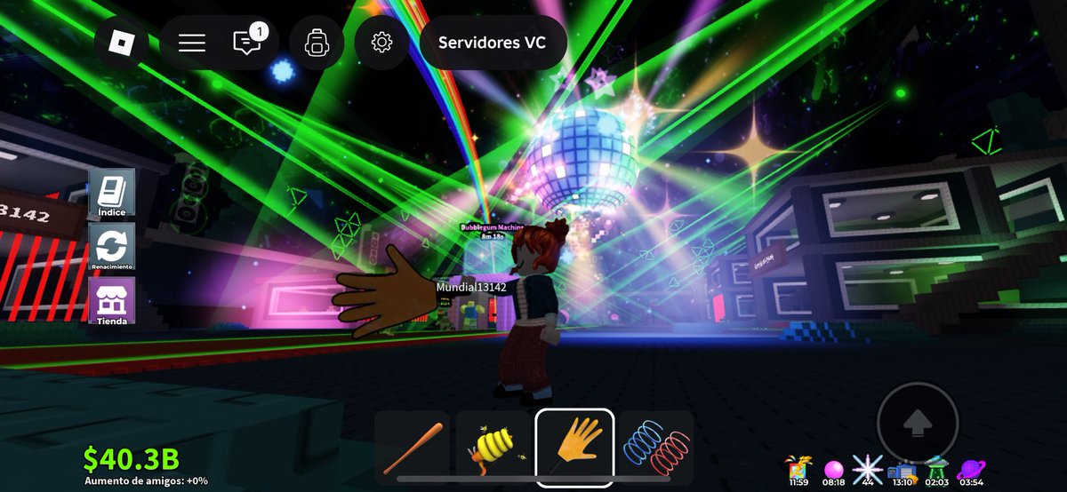 Cielou_1's tweet photo. Compré server priv y a la mera hora tuve que entrar a server publico. A pesar de eso y que me robaron 2 veces, solo tengo que decir, BRODEEER QUE BRUTAAAAL QUE INCREÍBLE, GRACIAS @SpyderSammy juego roblox hace años, es increíble ver este nuevo nivel 🥹 https://t.co/rEXnpF8dTC