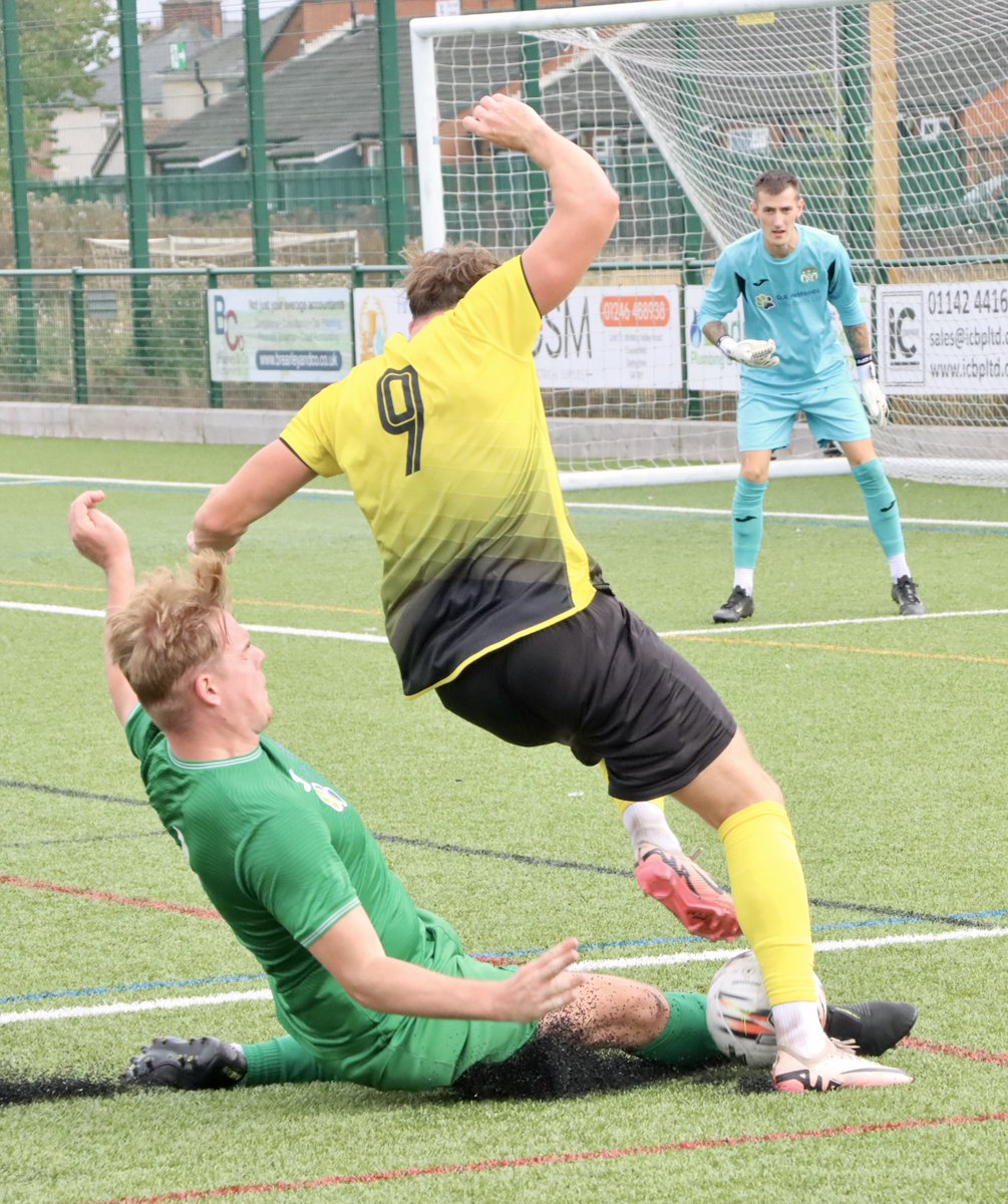 Second half action from today’s <a href="/CentralMidsAll/">⚽️ Central Midlands Alliance ⚽️</a> Premier North game between <a href="/DinnoTownFC/">Dinnington Town Football Club</a> and <a href="/RhpSocialFc/">RHP Sports & Social FC</a> where the visitors ran out 3-2 winners, ending Dinnington’s unbeaten start to the season.